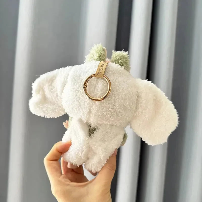 Handmade Labubu Kawaii Bunny Overalls Doll Outfit