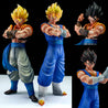 Dragon Ball Z Vegetto Action Figure Gogeta Figuras Two Heads Replacable 27cm Statue Model Collection Decoration Birthday Gifts High-Quality Figure
