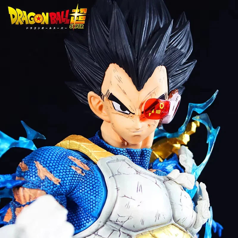 Dragon Ball Vegeta Figure 3 Heads 23cm Pvc Model Action Figures Gk Statue Collection Room Decoration Model Kids Birthday Gifts