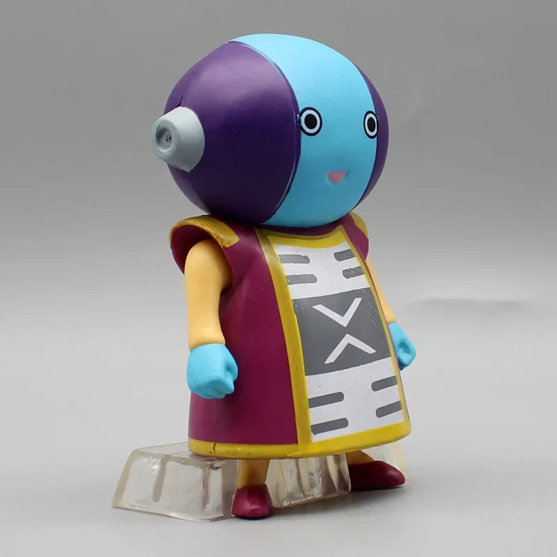 10cm Anime Zeno Model Dragon Ball Z Figurine Q Version Zen Oh Action Figure Cute Dolls PVC Collection Decor Toys Birthday Gifts