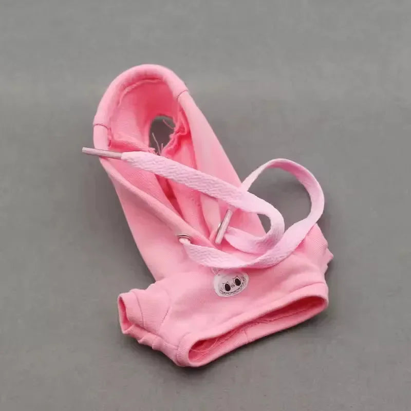 Labubu Cozy Coat Crew Hoodies Style 8 Doll Outfit