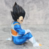 15cm Special Price Bag Dragon Ball Seated Vegeta Model Figure Super Saiyan Prince Animation Model Peripheral Desktop Ornaments