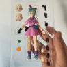 18cm SHF Dragon Ball Figures Bulma's Motorcycle Hoipoi Capsule No. 9 Action Figure PVC Collection Bulma Goku Figurine Model Toys