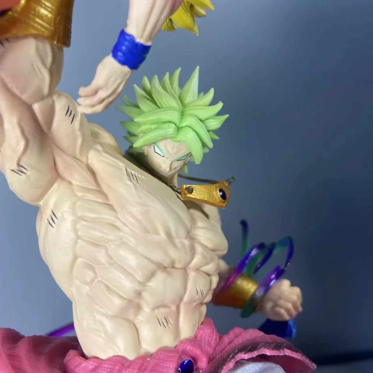 Broli Vs Goku Anime Figure Dragon Ball Broli 28cm Figurine Pvc Statue Model Doll Desk Decoration Collectible Toys Christmas Gift Dragon Ball Collectible Figure