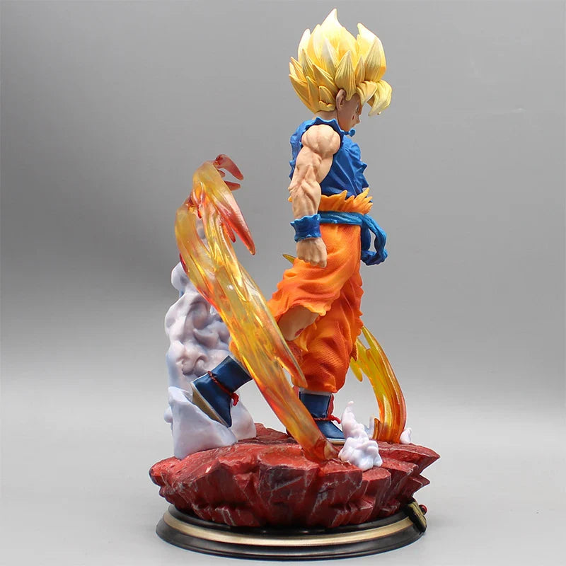 27cm Anime Dragon Ball Z Figurine Super Saiyan Son Goku Action Figures PVC Collection Model Statue Toys Birthday Children Gifts