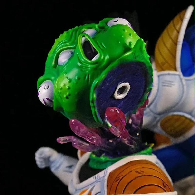 21cm/8.27in Anime Dragon Ball Z Figure Vegeta VS Guldo Figure Ginyu Force Vegeta Figure PVC Collectible Model Toys Gifts