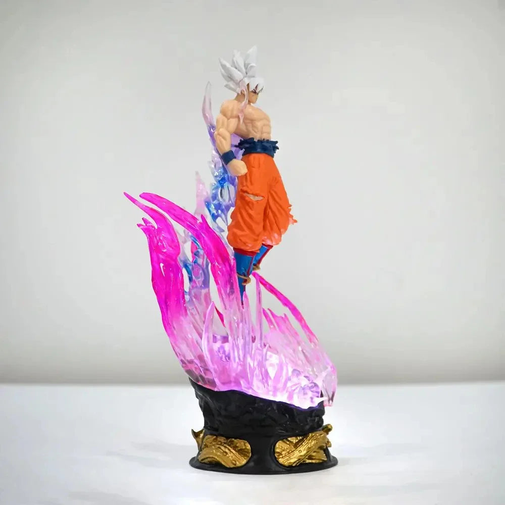 Dragon Ball Son Goku Anime Figure Ultra Instinct Series Super Saiyan Figurine Statue 25cm Pvc Model Ornament Collection Toy Gift