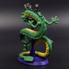 Dragon Ball Summon the Dragon Little Green Dragon Toy Hand-made Office Model with Base Cake Ornament Ornament Gift