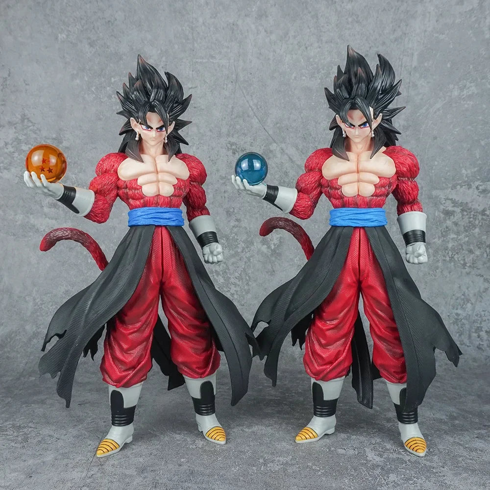 30cm Anime Dragon Ball Gogeta Ssj4 Figure Super Saiyan 4 Son Goku Vegeta Figurine PVC Action Figures Model Toy for Children Gift