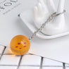 Dragon Series 1-7 Stars Balls Keychain Gokus Bead Pendant Metal Key Ring Men Car Women Bag Accessories 5 Star