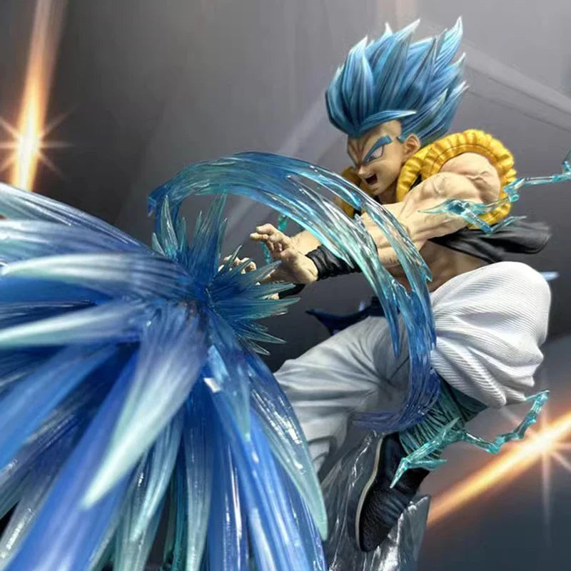 20cm Anime Dragon Ball Figurine GK Broly VS Gogeta Action Figures Broli PVC Model Collection Periphery Toys Decoration Gifts