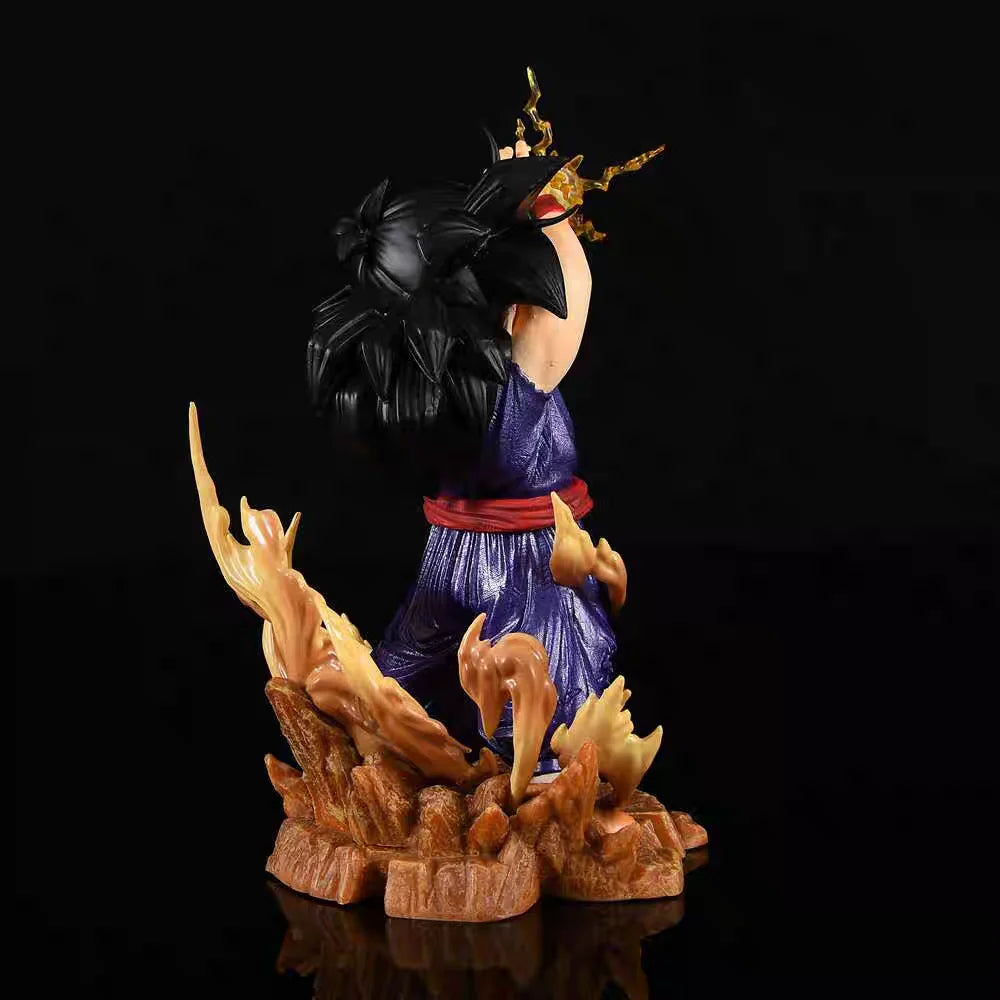 17cm/6.6 inches Dragon Ball cartoon character Magic Flash Gohan PVC Action Figure Figurine Model Collection Decoration Ornaments
