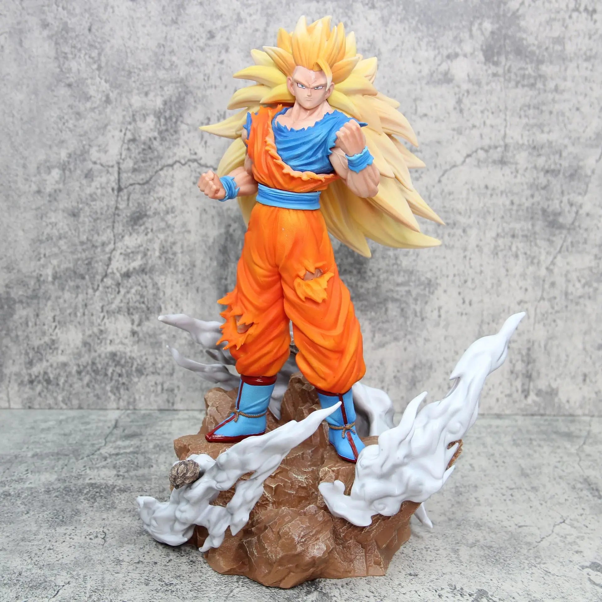 38cm Dragon Ball Anime Figure Super Saiyan Qilin Vegeta Qilin Wukong Figure PVC Model Collection Toys friend birthday present Qilin Wukong 38cm