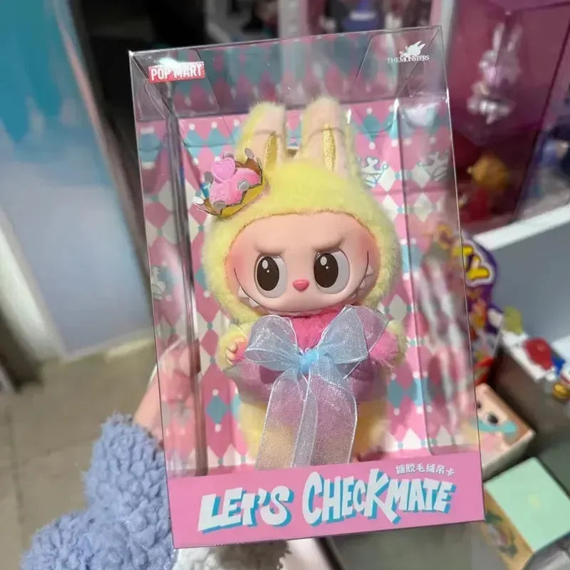 Labubu Let's Checkmate Plush Pendant Plush Keychain
