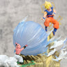 21cm Dragon Ball Z Buu vs Goku Model Super Saiyan Genki Bomb Action Figure Model Pvc Statue Doll Collection Model Toys Gift Dragon Ball Action Figure