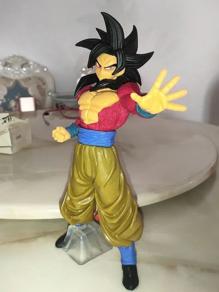 Dragon Ball Super Saiyan 4 Goku Vegeta Gogeta Ssj4 Pvc Statue Action Figures Anime Figure Model Dolls Collection Kids Toys Gifts dragon ball ssj4 figure