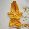 Handmade Cozy Hoodie Joggers Labubu Outfit Yellow Doll Outfit