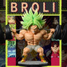 6.3in/16cm Anime Dragon Ball Z Broly Figure Pvc Action Figures Fitness Broly Figurine Gk Statue Collection Model Toys Broly