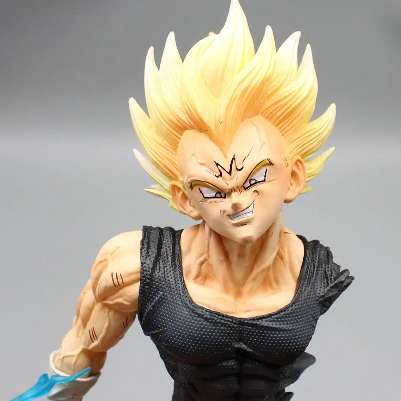 16.5cm Dragon Ball Demonize Vegeta Bust Anime Action Figure Model Statue Collection Desktop Decoration Ornament Toys Boys Gifts