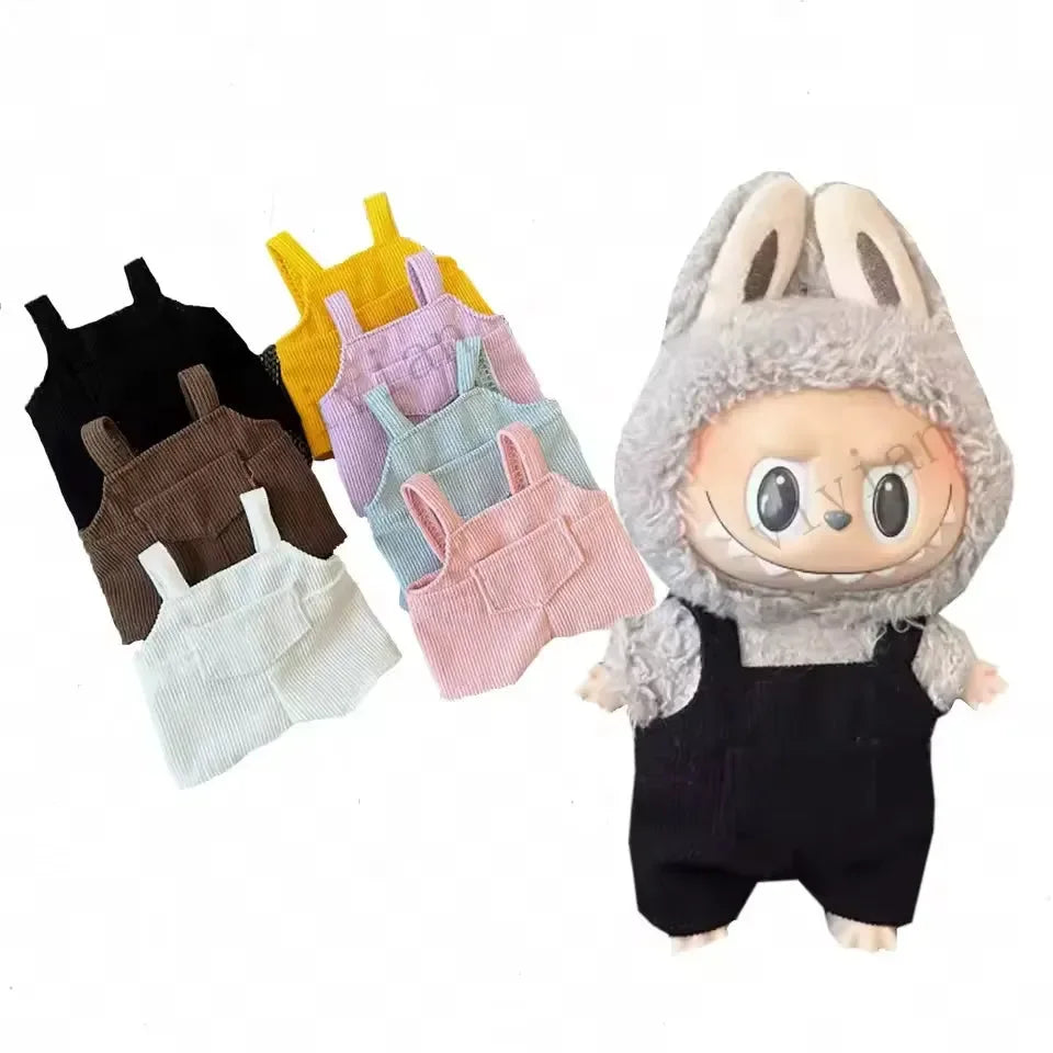Labubu Dungaree Delight Outfit Doll Outfit