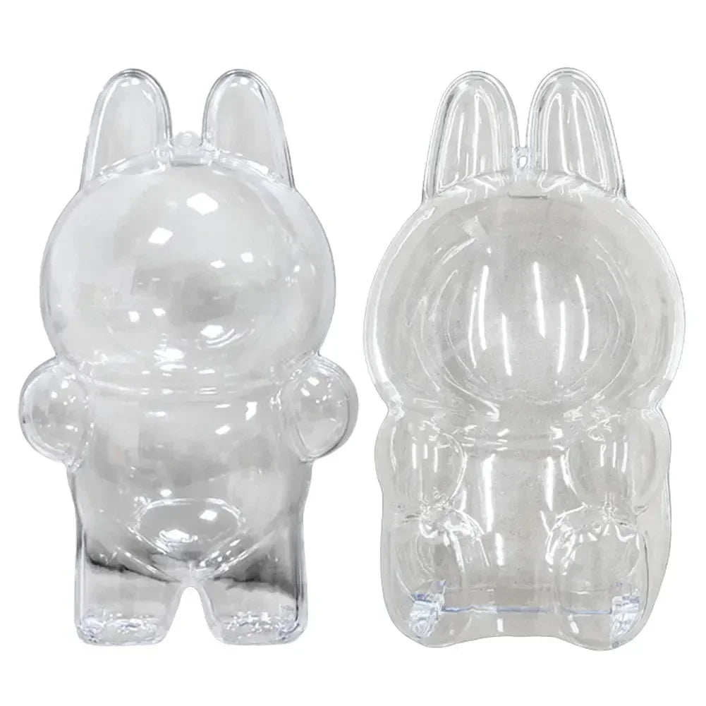 Labubu Transparent Protective Cover Doll Case