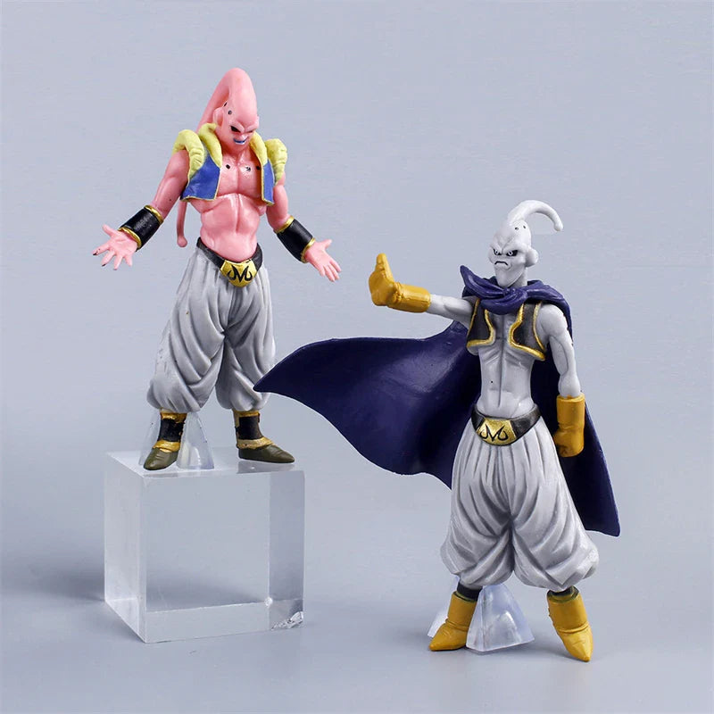 8Pcs/Set Dragon Ball Z Majin Buu Figure Toys DBZ Super Saiyan Action Figurine Anime Collection PVC Model Dolls Birthday Gift Kid