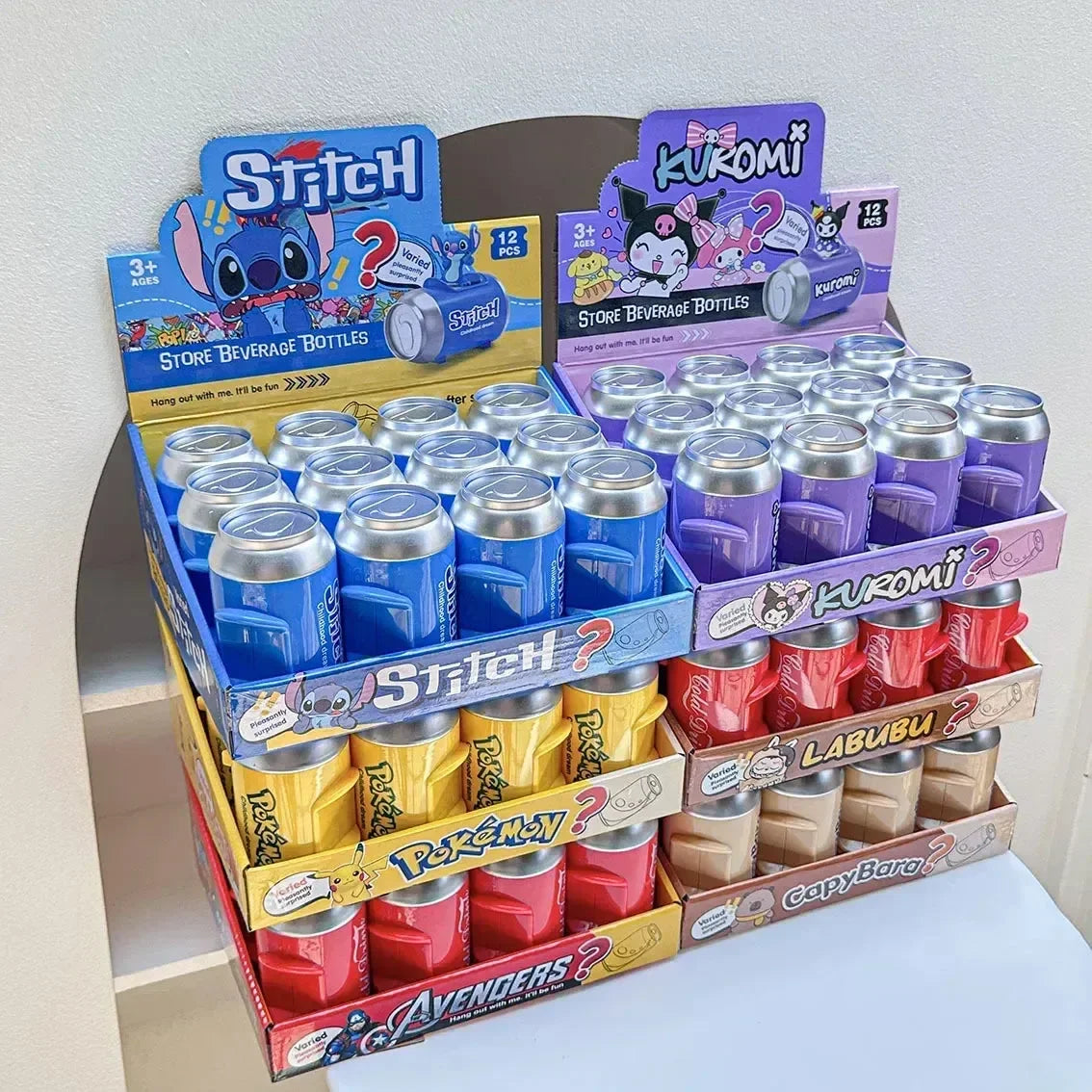 Mix Mania Blind Can Boxes (Set of 12) Action Figure