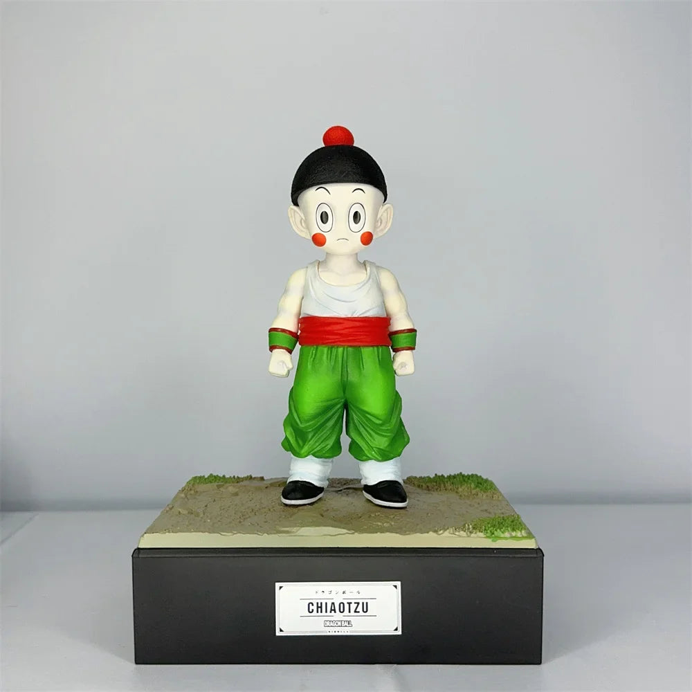 Anime Dragon Ball Tien Shinhan Figure Tien Shinhan Figurine PVC Chiaotzu Action Figures Collection Model Toys For Children Gifts
