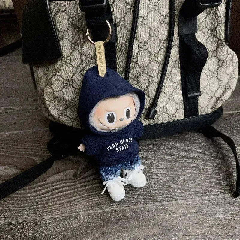 Labubu Haute FOG Hoodie Doll Outfit