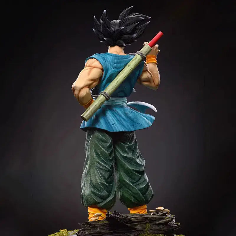 41cm Dragon Ball Sun Goku Happy Laughing Goku Figure Four Star Dragon Ball Action Figurine Statue Model Statue Toys Gift