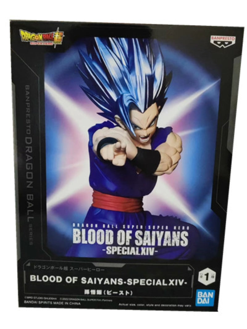 Bandai BANPRESTO Anime Dragon Ball Super Hero BLOOD OF SAIYANS Beast Son Gohan Action Figures Kids Toys