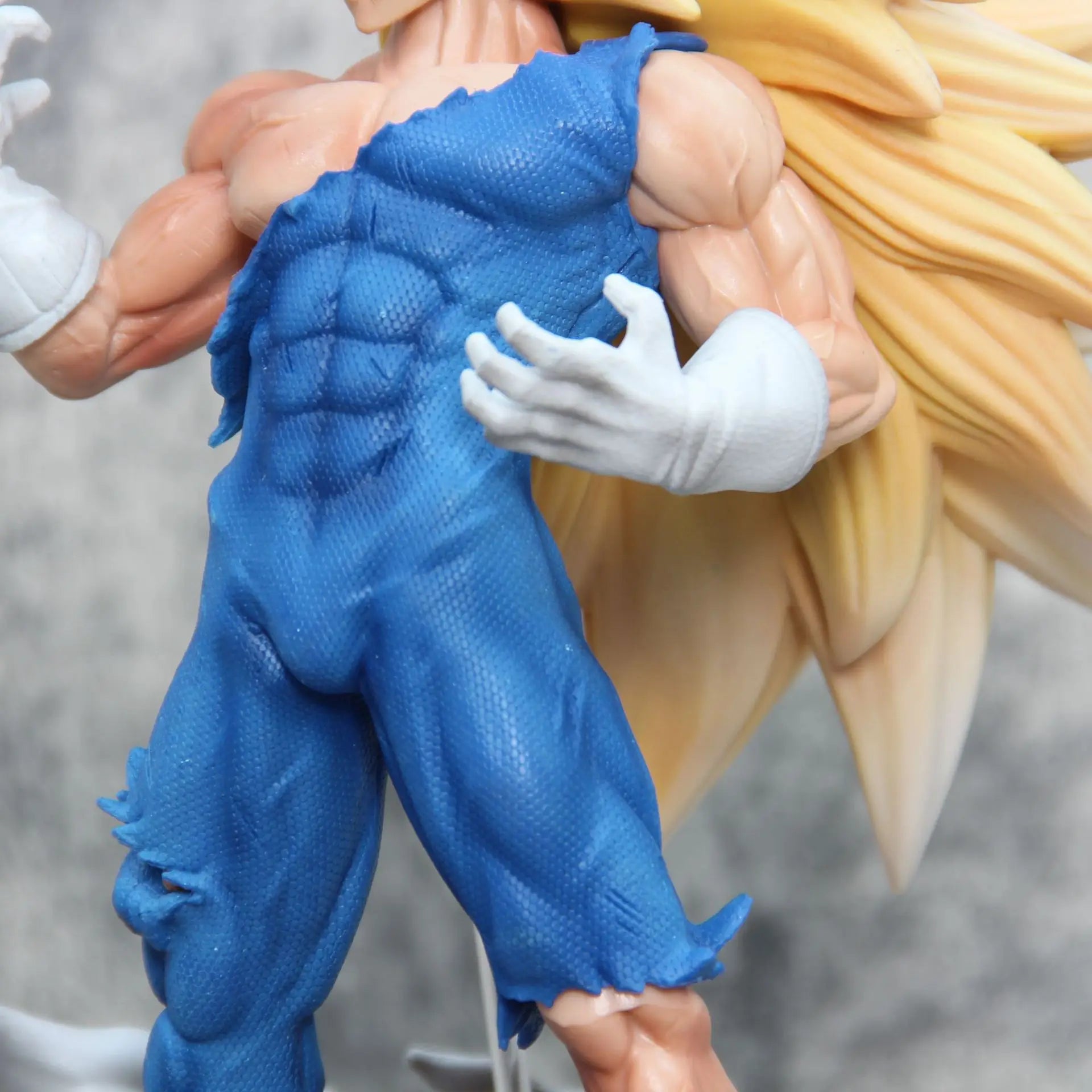 38cm Dragon Ball Anime Figure Super Saiyan Qilin Vegeta Qilin Wukong Figure PVC Model Collection Toys friend birthday present
