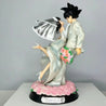 31CM Dragon Ball Z Son Goku Figure Chichi Wedding Version PVC Figurine Model Statue Toys Collection Ornament Couple Wedding Gift No box