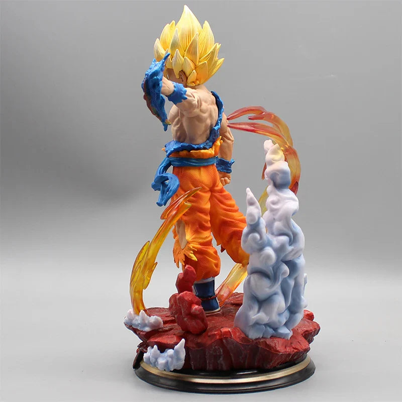 27cm Anime Dragon Ball Z Figurine Super Saiyan Son Goku Action Figures PVC Collection Model Statue Toys Birthday Children Gifts