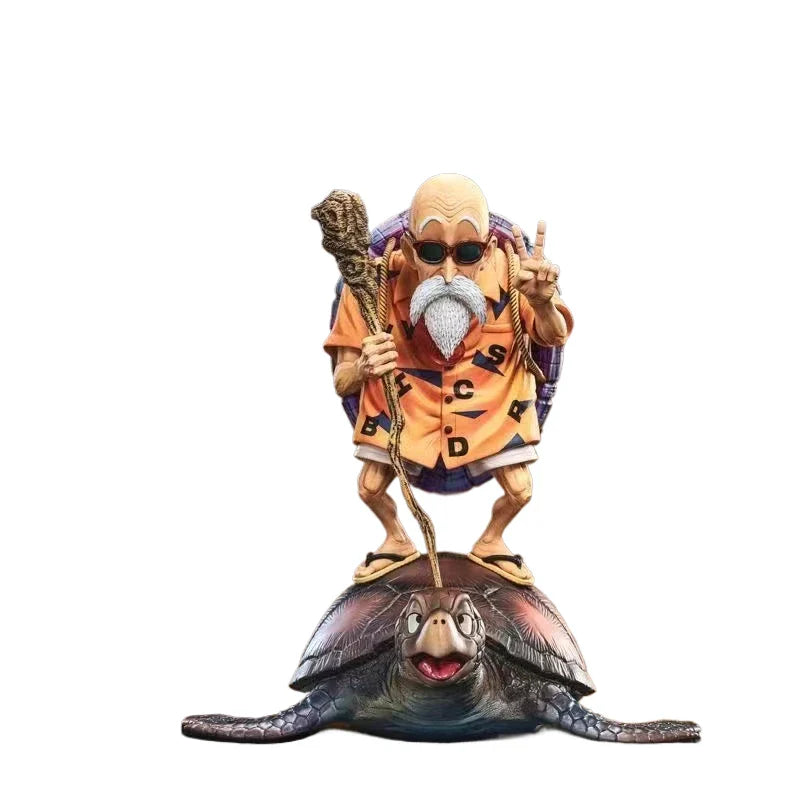 23cm/9.06 Anime Dragon Ball Kame Sennin Figure Master Roshi Figurine Pvc Statue Action Figures Collection Model Toys Gifts