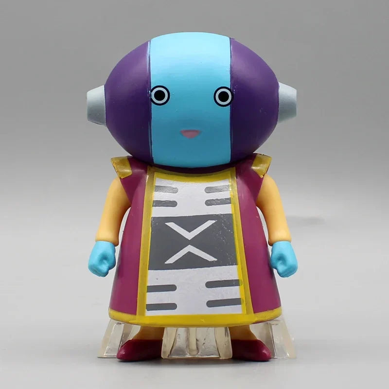 Anime Daishinkan Grand Priest Figure Dragon Ball Cute Model Zeno Action Figure Q Version Zen Oh HG Figurine PVC Collection Toys 10.5cm without box