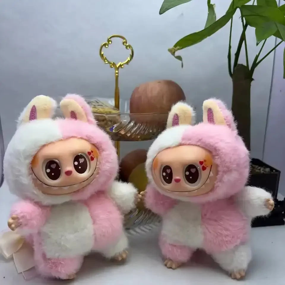 Labubu Dreamy Lattied Plush Pendant Plush Keychain