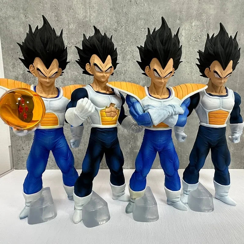 28cm Dragon Ball Z Vegeta Figure 4 Forms Vegeta Figurine Action Figure Pvc Model Statue Collection Decoration Toys Gift Doll
