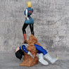 25cm Dragon Ball Z Anime Figures Android 18 Vs Vegeta Action Figure Android 18 GK Pvc Statue Model Doll Figurine Toys Gift