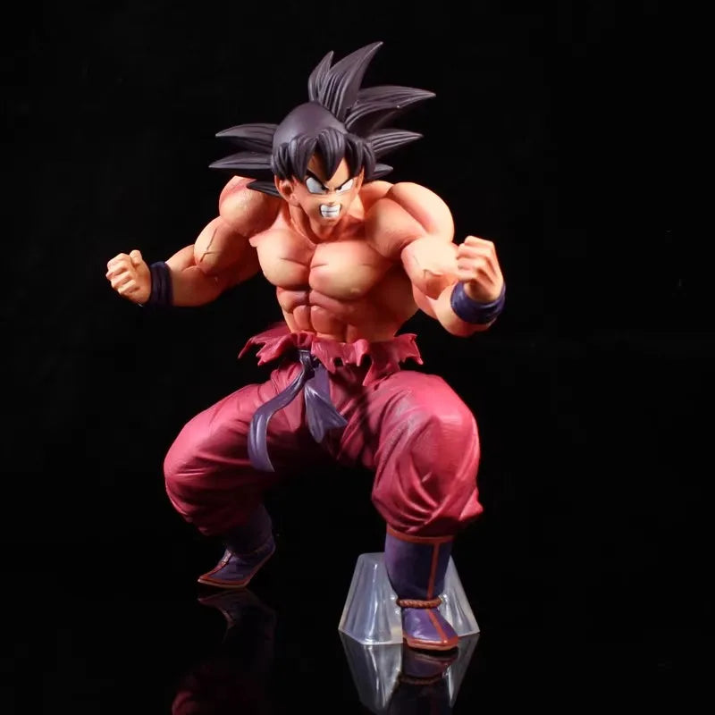 21cm Kaiouken Son Goku Figure Dragon Ball Ichiban Kuji C Prize Figurine Masterlise Car Decorations Anime Dolls Super Saiyan