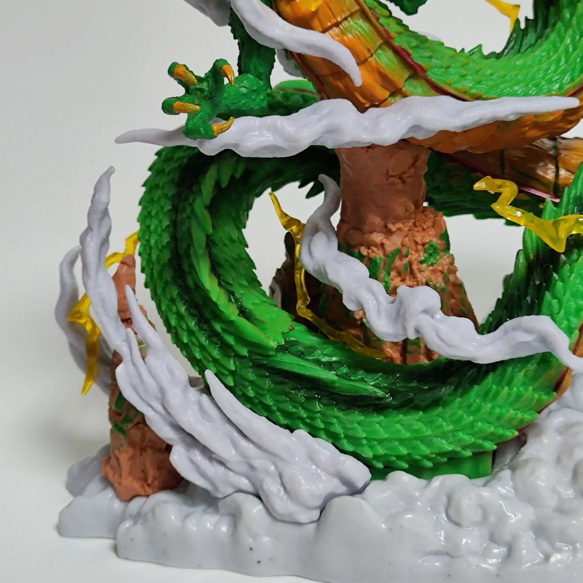 24cm Dragon Ball Anime Figure Shenron Figure Goku And Shenron Figurine Model Pvc Statue Doll Collection Decoration Room Toy Gift