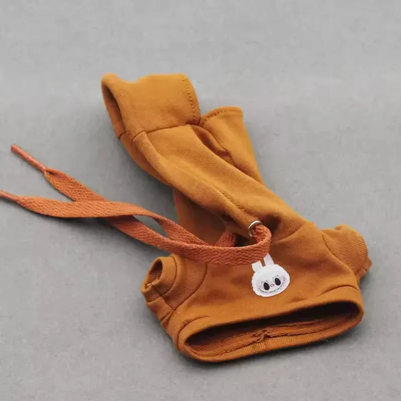 Labubu Cozy Coat Crew Hoodies Style 10 Doll Outfit