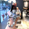 Laboobu Sitting Pretty Charms Keychain Black 3D Keychain