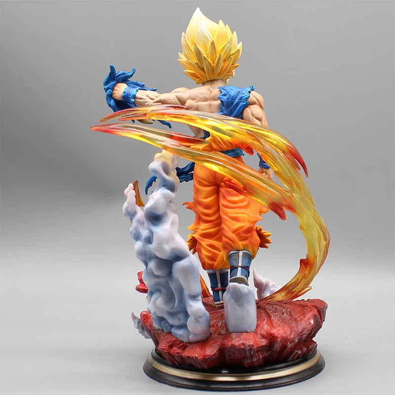 27cm Anime Dragon Ball Z Figurine Super Saiyan Son Goku Action Figures PVC Collection Model Statue Toys Birthday Children Gifts