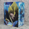 28CM Dragon Ball Animation Figure Ls Gogeta Kubei Fusion Super Saiyan Three-Headed Sculpture Luminous Model Statue Ornament Gift Dragon Ball Action Figure