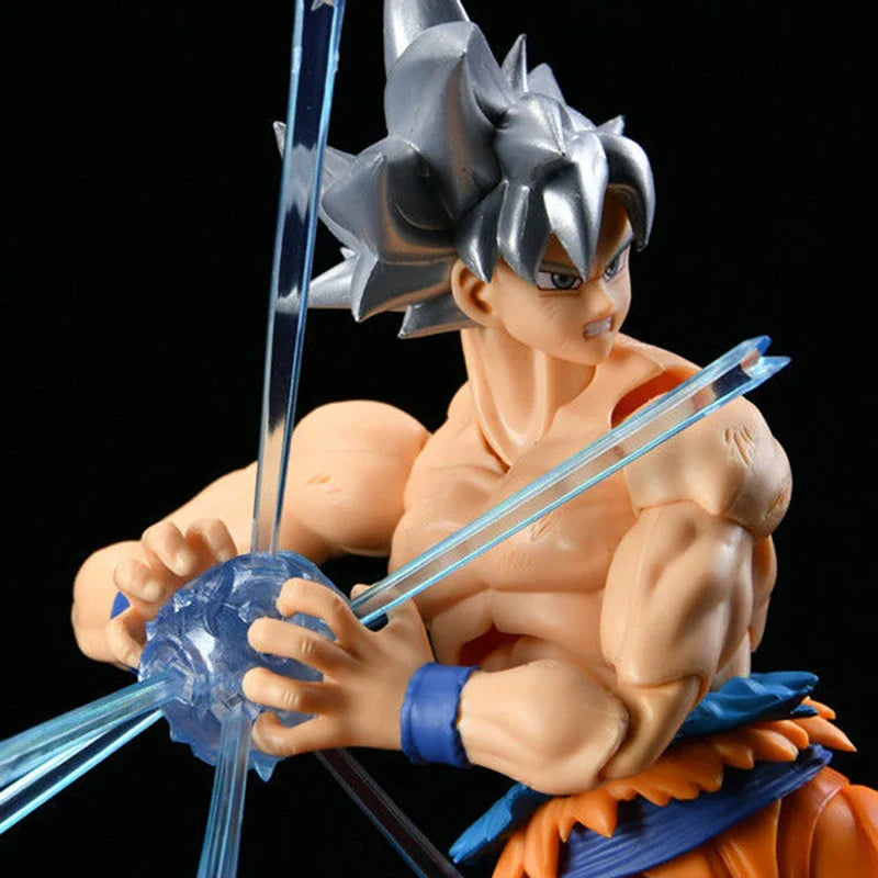 Dragon Ball Z Super Figure White Haired Son Goku Action Figure DragonBall Migatte No Goku GBZ Collection Doll Birthday Gift