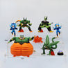 7pcs/set Dragon Ball Z Cell Figure Perfect Cell First Form Pvc Action Figures Collection Model Toys For Children Adult Gifts