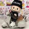 Labubu Mini Travel Moped Doll Bike