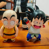 11-13cm Anime Dragon Ball Z Childhood Goku and Krillin PVC Classic Scene Action Figures Collectible Model Toys Gifts