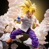 Dragon Ball SHF Anime NEW Handmade Son Gohan Kung Fu a Chinese-style shirt Built In Iron Wire Is Suitable for 1/12 Toys Son Gohan